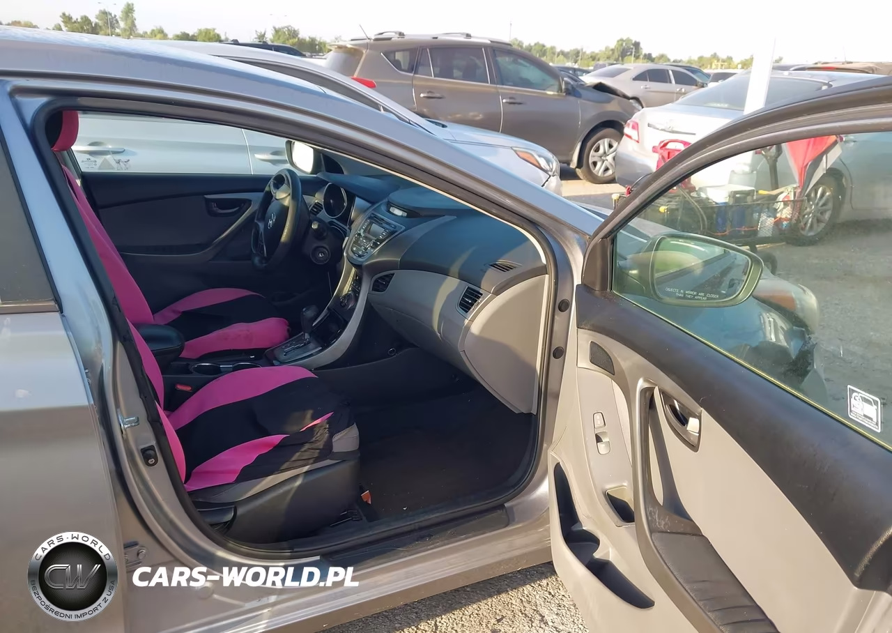 2013 Hyundai Elantra Gls VIN:KMHDH4AE9DU955319 - 5