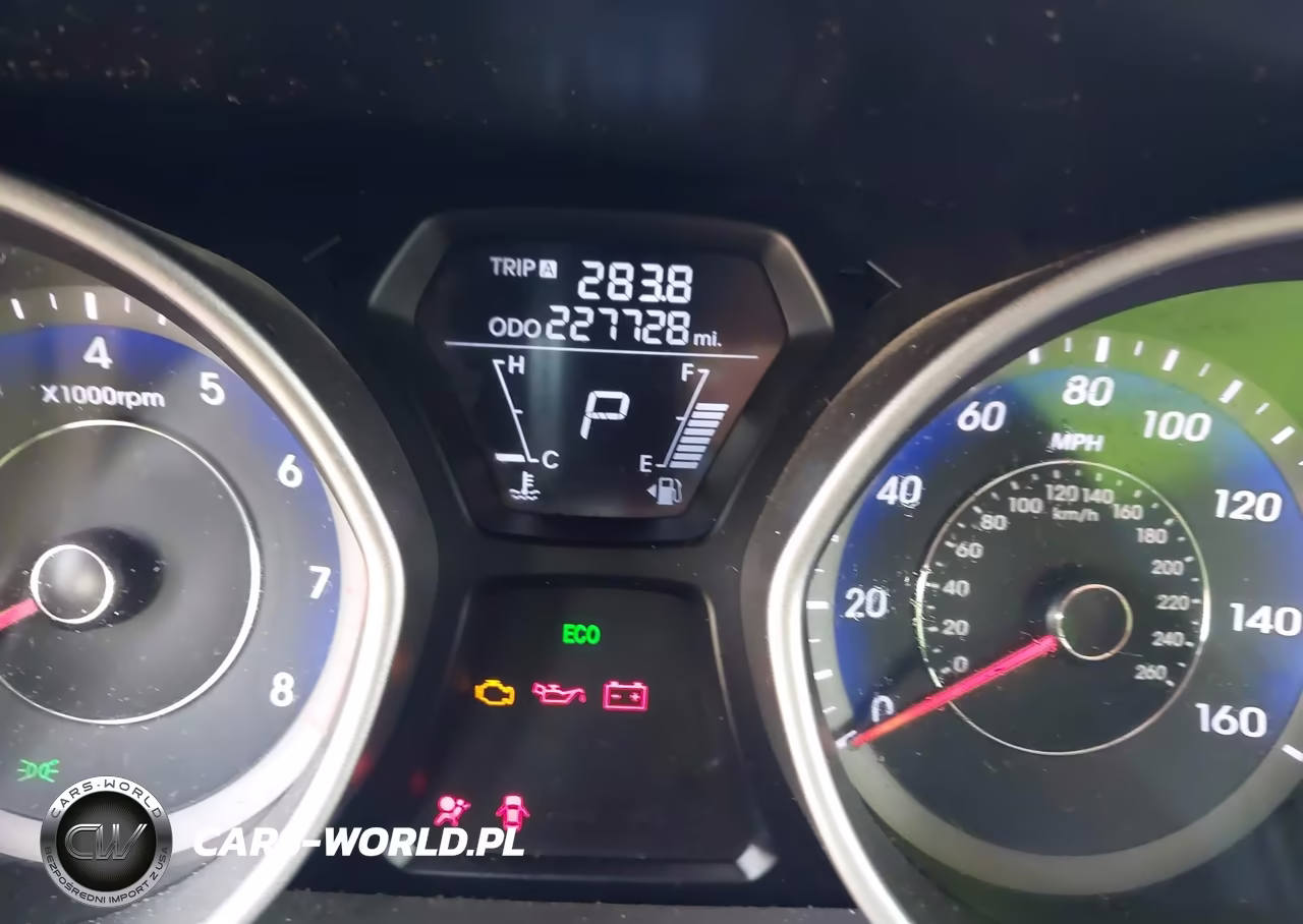 2013 Hyundai Elantra Gls VIN:KMHDH4AE9DU955319 - 7