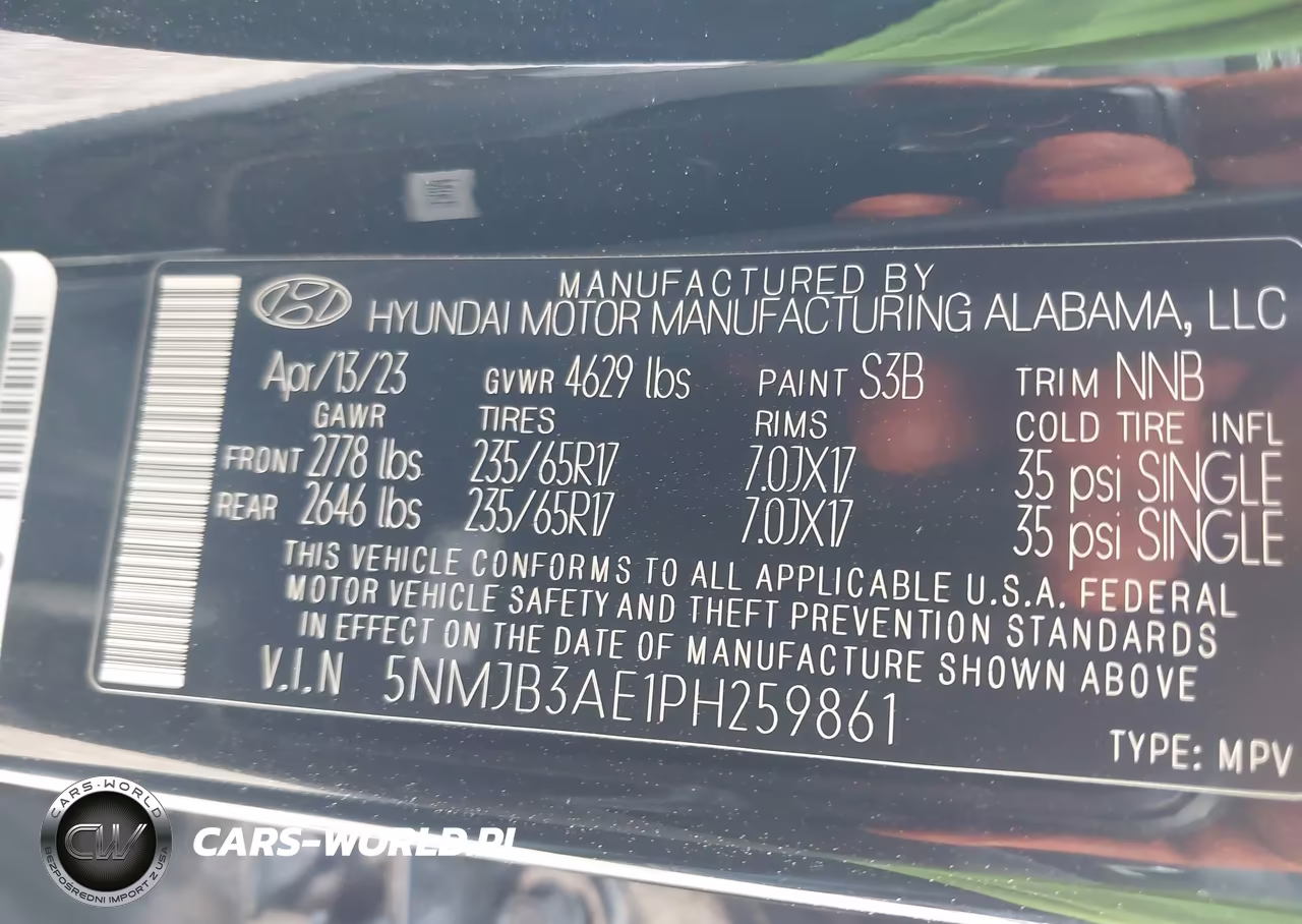 2023 Hyundai Tucson Sel VIN:5NMJB3AE1PH259861 - 9