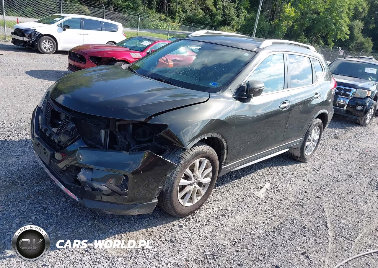 2017 Nissan Rogue Sv VIN:KNMAT2MV7HP575003 - 2