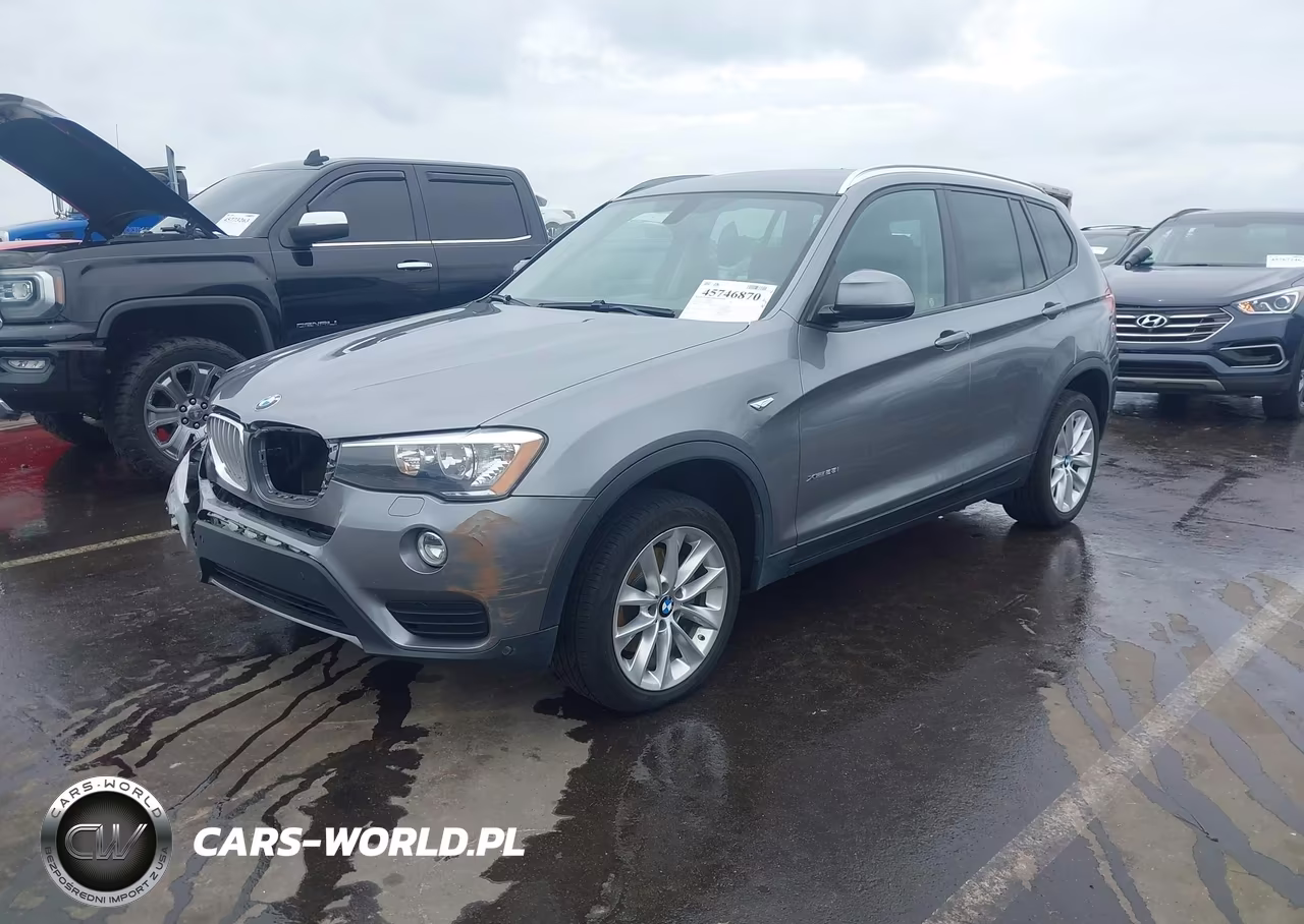 2016 BMW X3 xDrive28I VIN:5UXWX9C53G0D66192 - 2