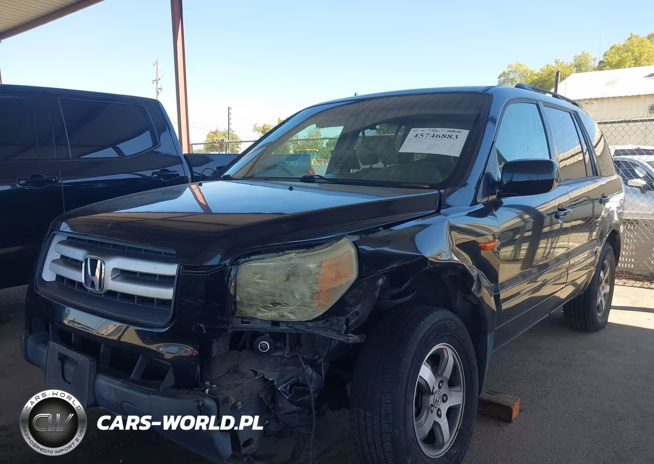 2006 Honda Pilot Ex-L VIN:5FNYF28636B022297 - 2