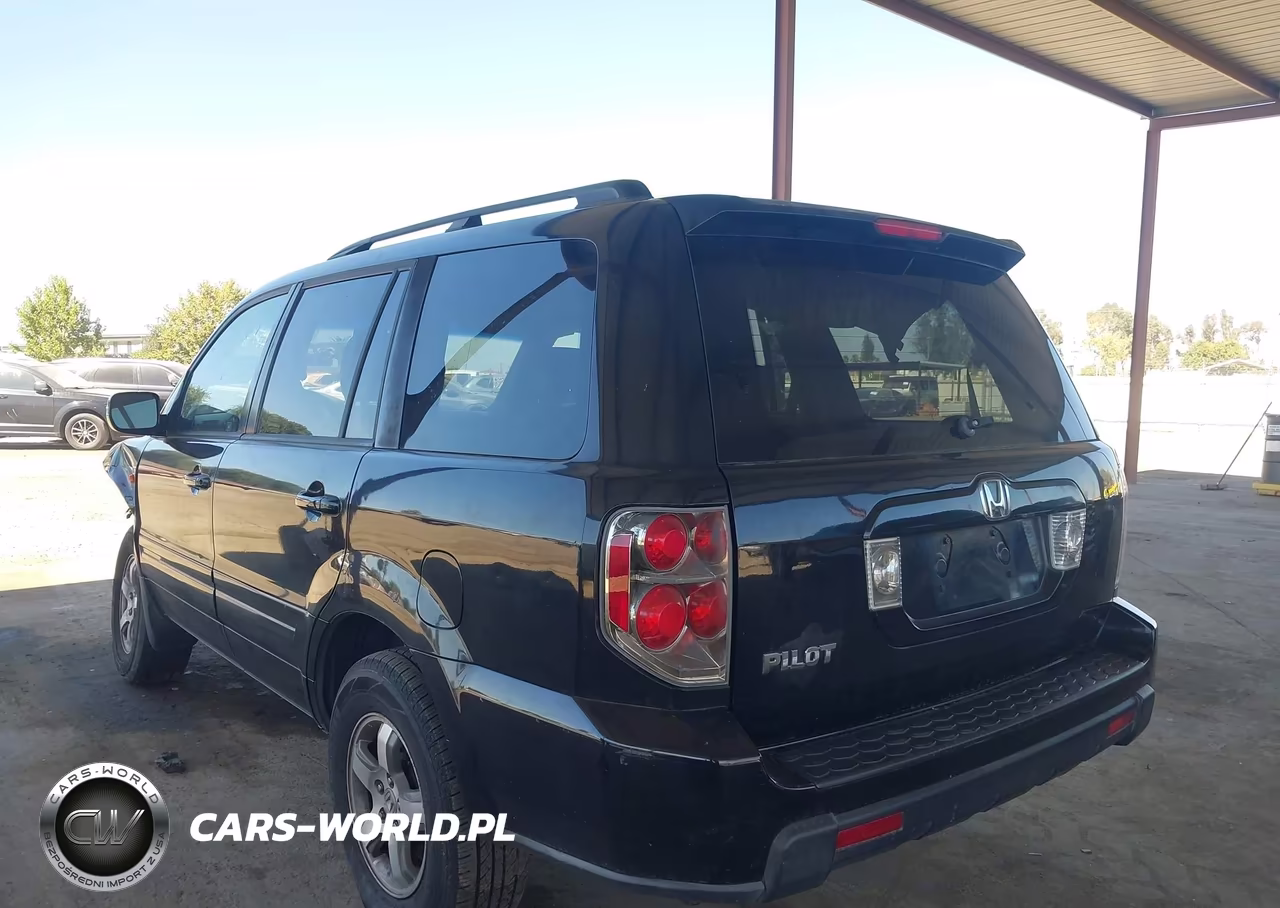 2006 Honda Pilot Ex-L VIN:5FNYF28636B022297 - 3
