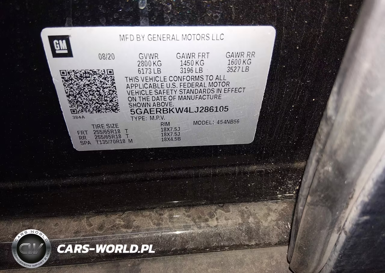 2020 Buick Enclave Fwd Essence VIN:5GAERBKW4LJ286105 - 9