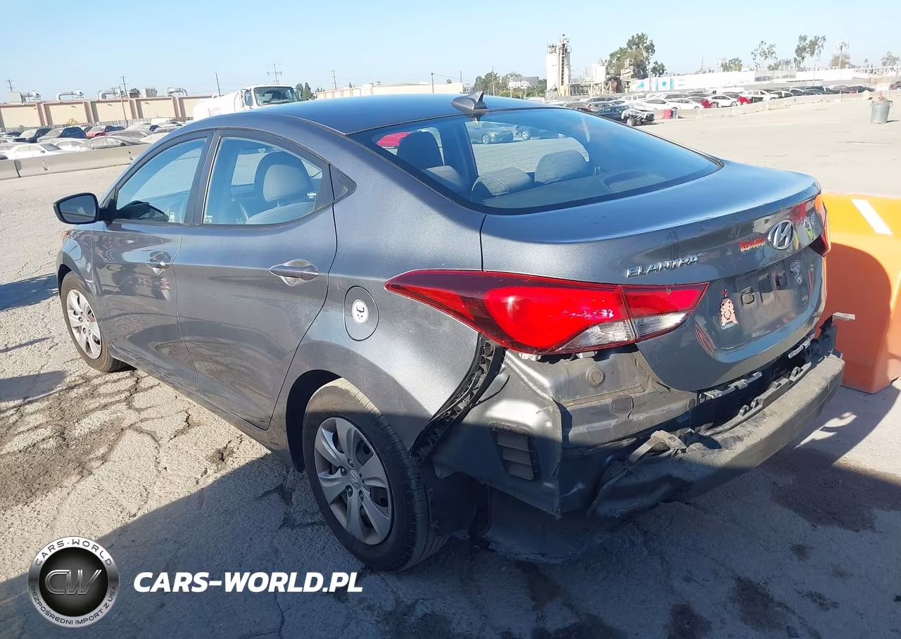 2016 Hyundai Elantra Se VIN:KMHDH4AE1GU643418 - 3