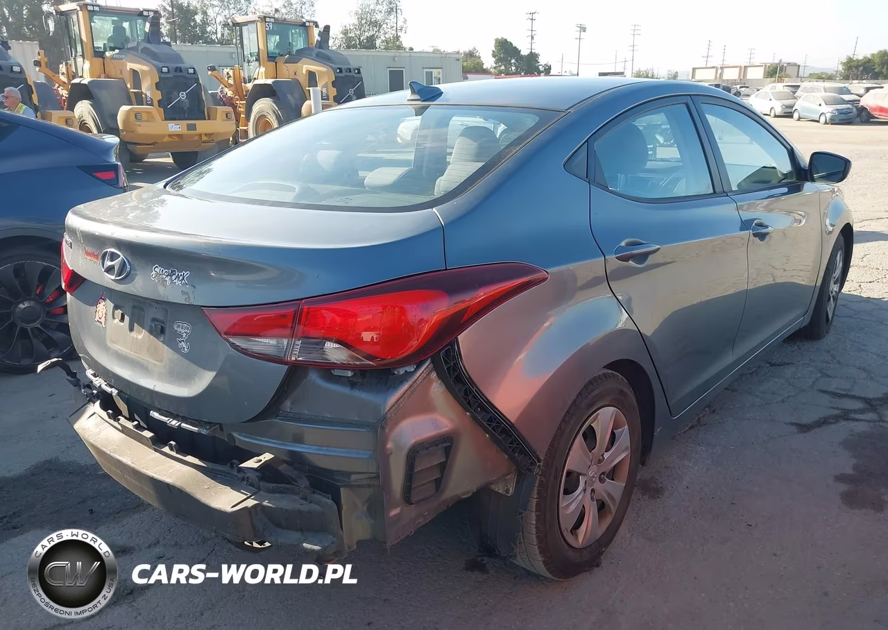 2016 Hyundai Elantra Se VIN:KMHDH4AE1GU643418 - 4