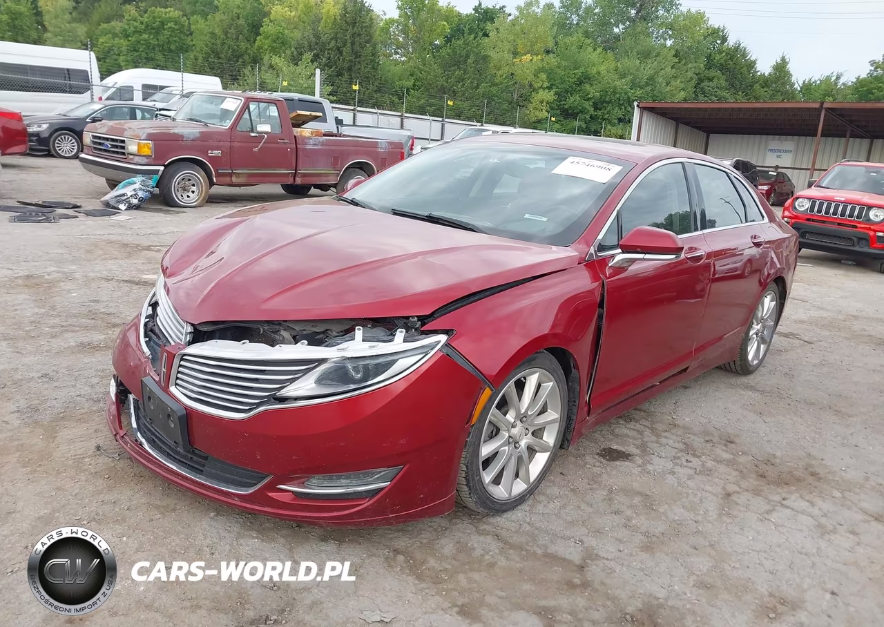 2015 Lincoln Mkz VIN:3LN6L2J92FR617222 - 2