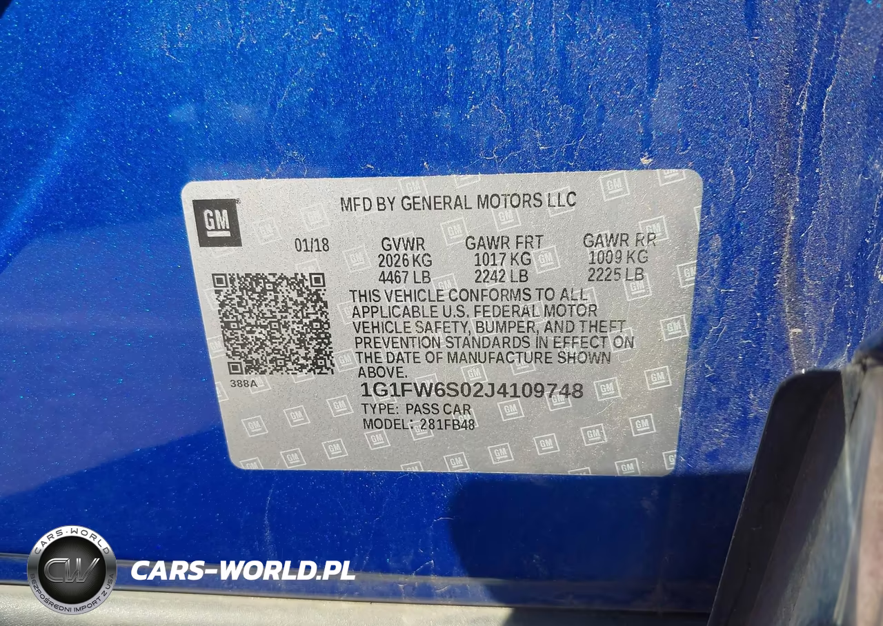 2018 Chevrolet Bolt Ev Lt VIN:1G1FW6S02J4109748 - 9