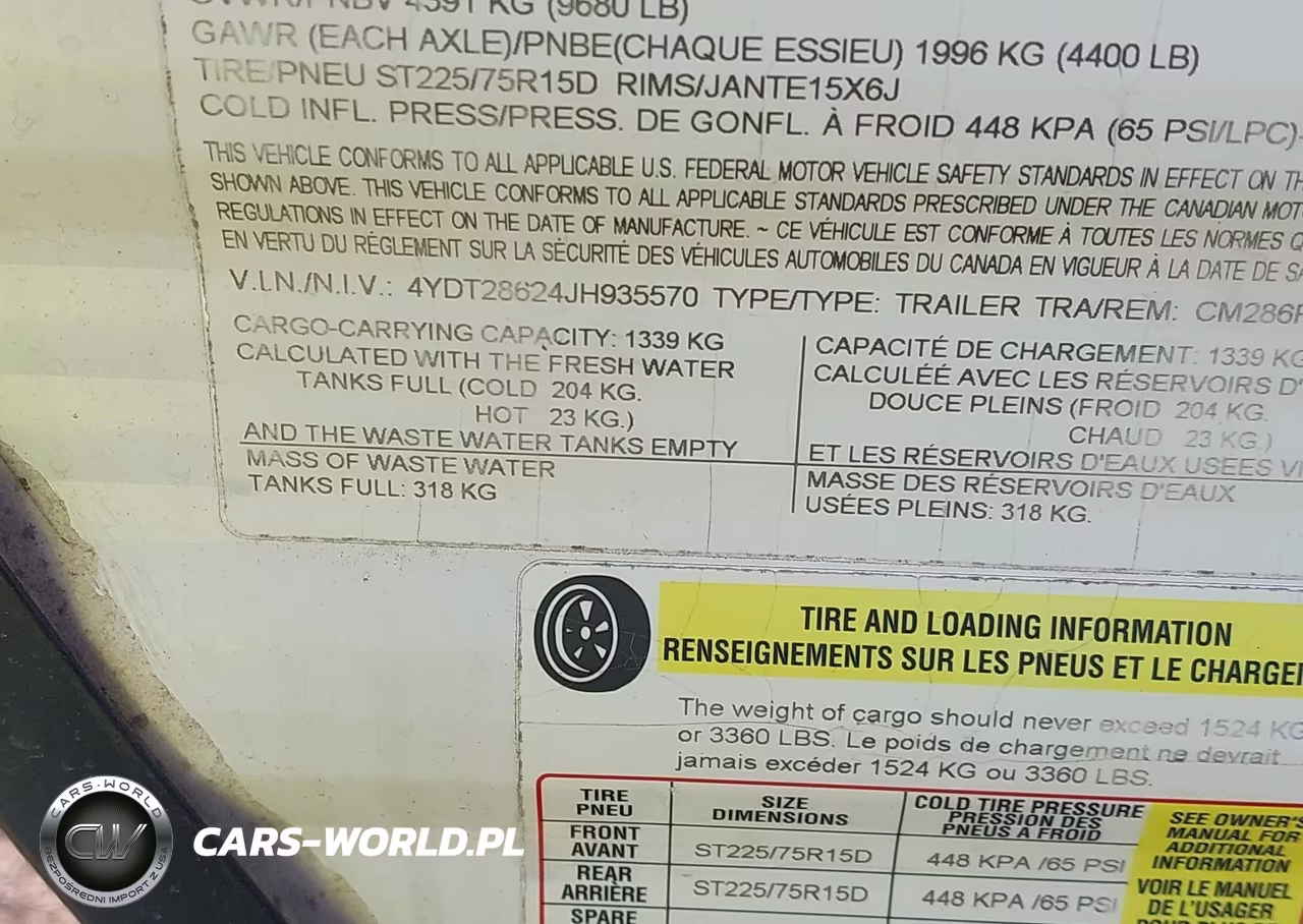 2018 Coleman Other VIN:4YDT28624JH935570 - 9