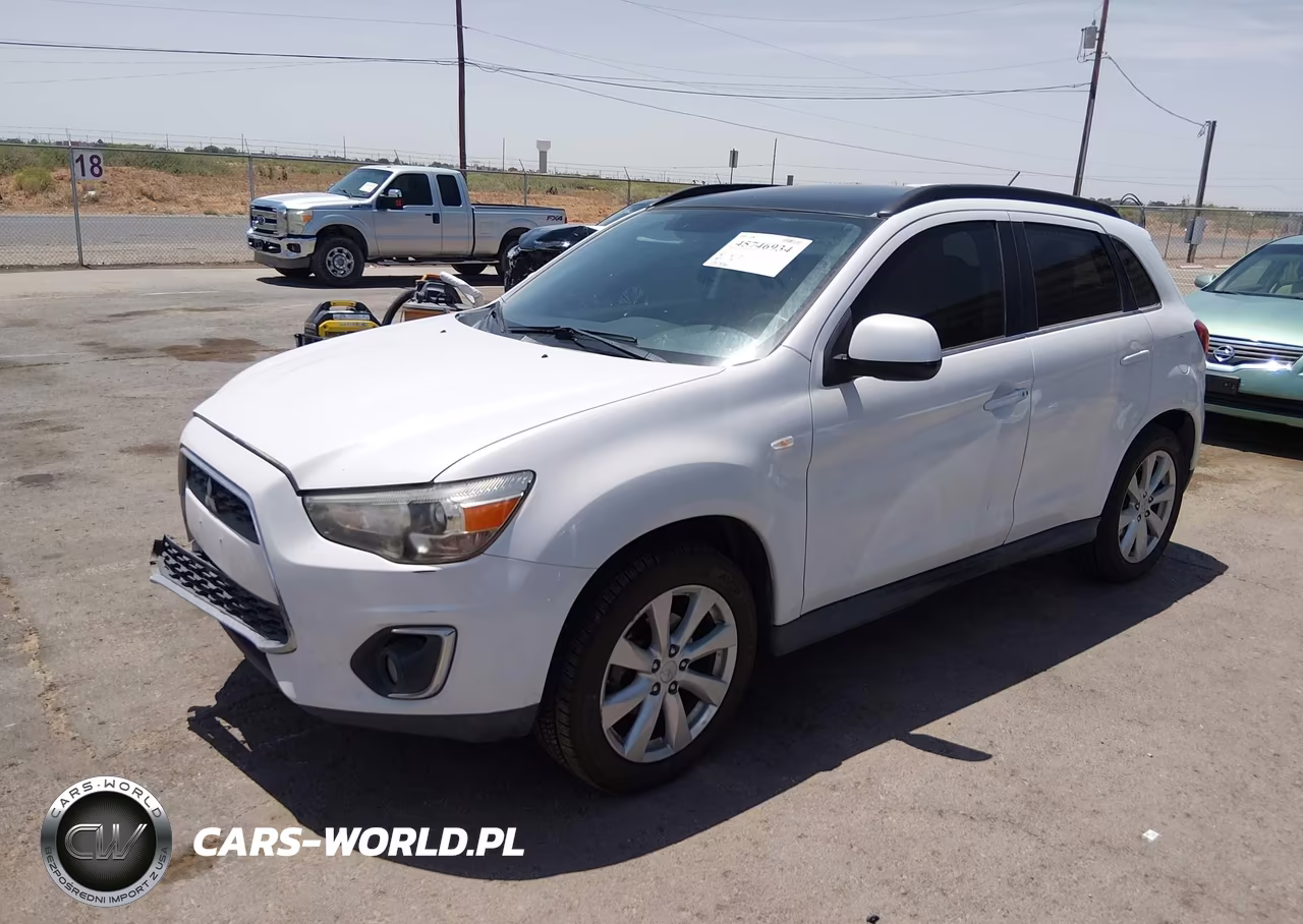 2014 Mitsubishi Outlander Sport Se VIN:4A4AP4AU4EE013118 - 2