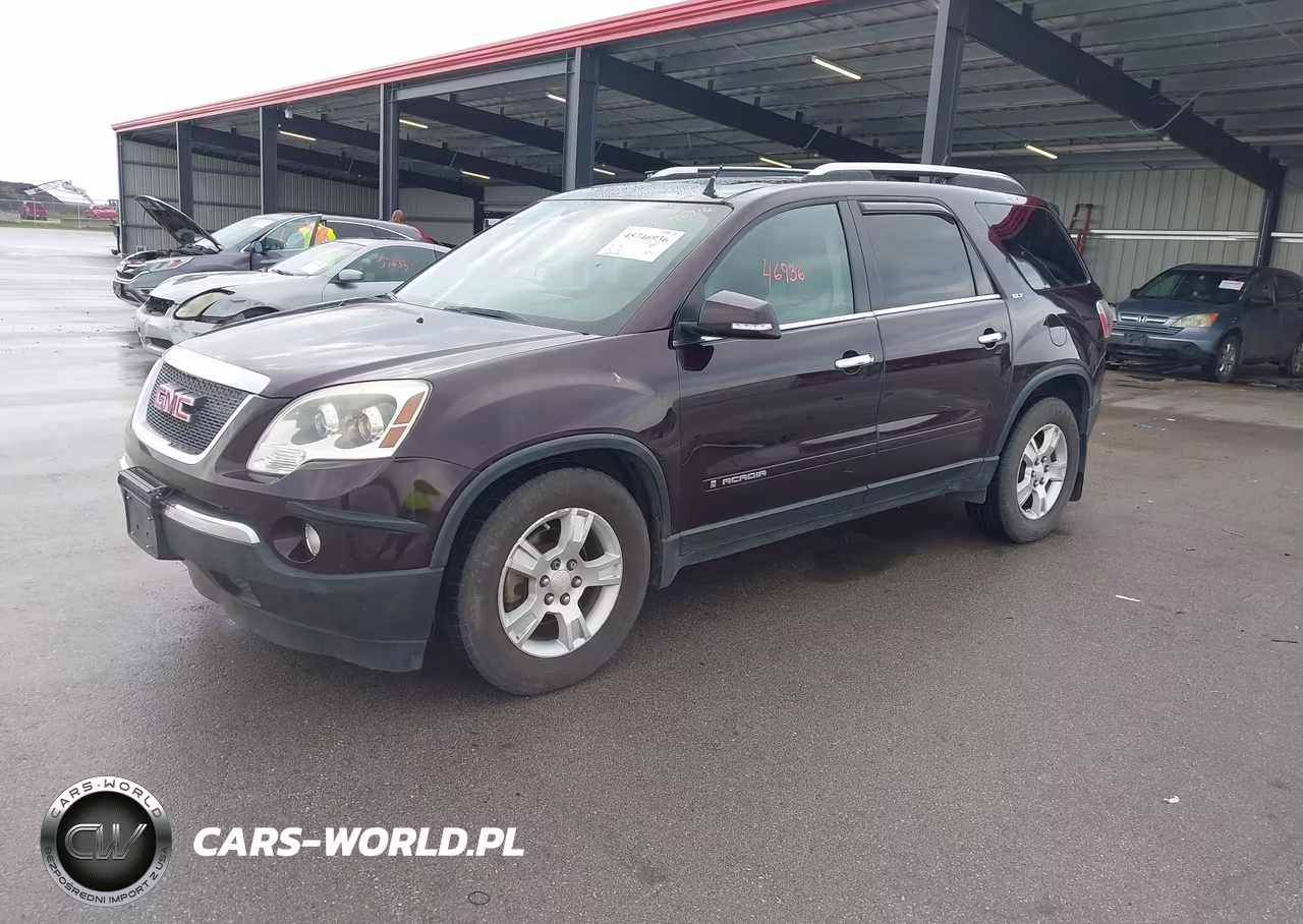 2008 GMC Acadia Slt-1 VIN:1GKEV23768J163662 - 2