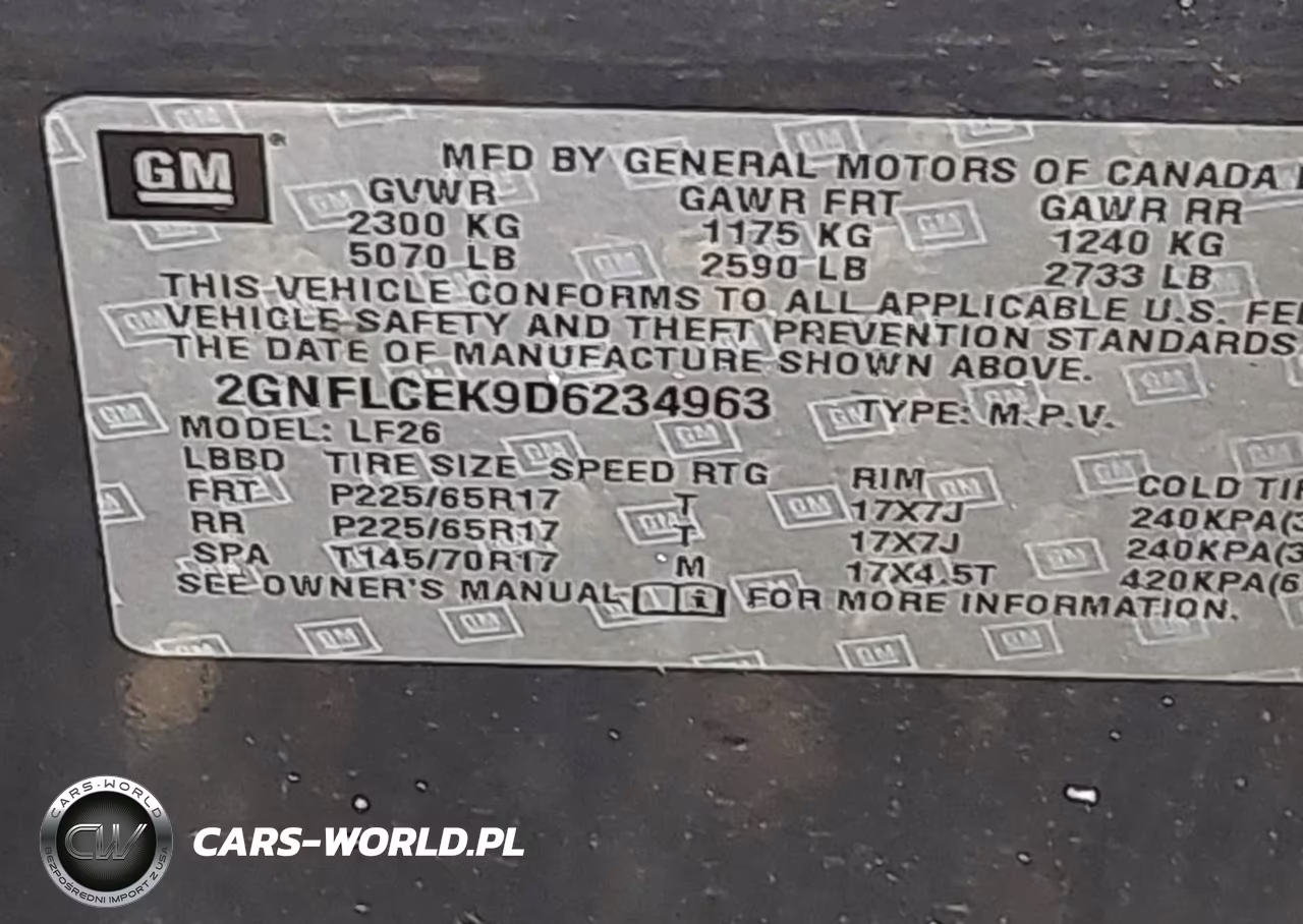 2013 Chevrolet Equinox Ls VIN:2GNFLCEK9D6234963 - 9