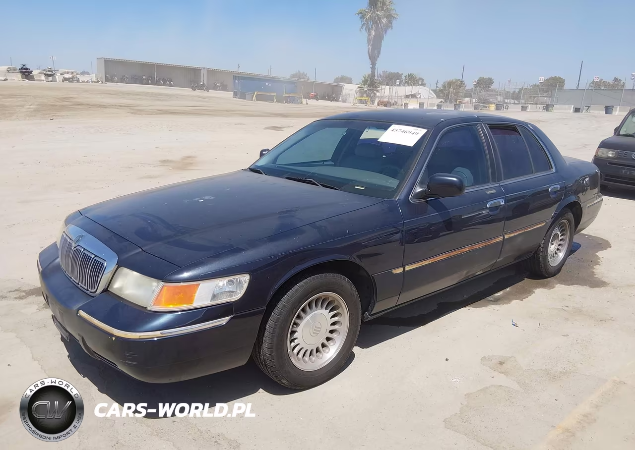 2000 Mercury Grand Marquis Ls VIN:2MEFM75W2YX641991 - 2