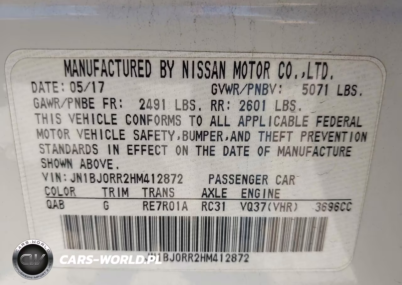 2017 Infiniti Qx50 VIN:JN1BJ0RR2HM412872 - 9
