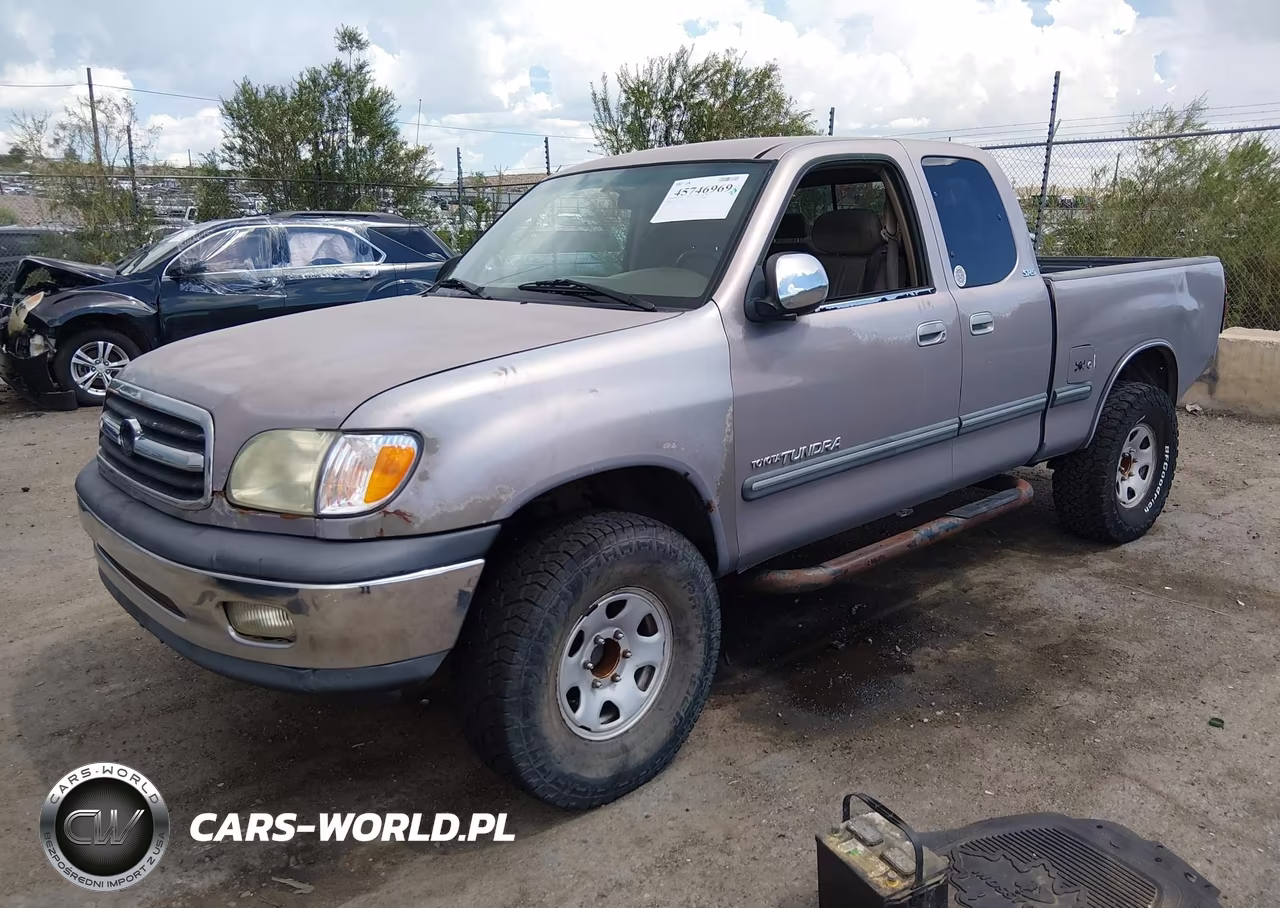 2002 Toyota Tundra Sr5 V8 VIN:5TBBT44122S301968 - 2