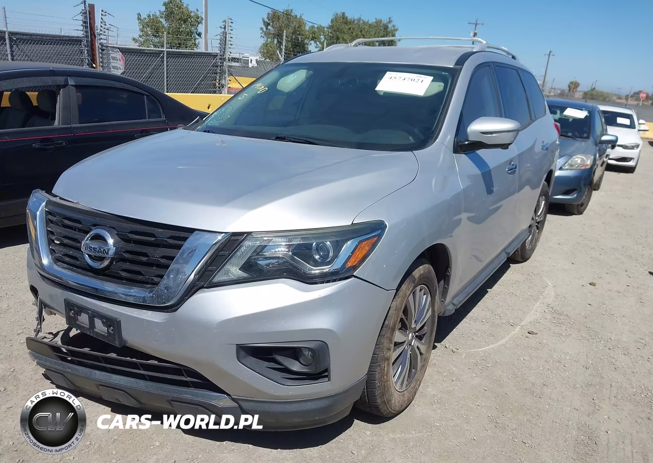 2019 Nissan Pathfinder Sl VIN:5N1DR2MN2KC611900 - 2