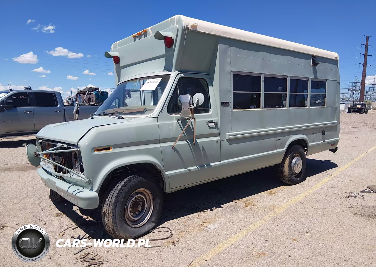 1989 Ford Econoline E350 Van VIN:1FDJE34H1KHB05993 - 2