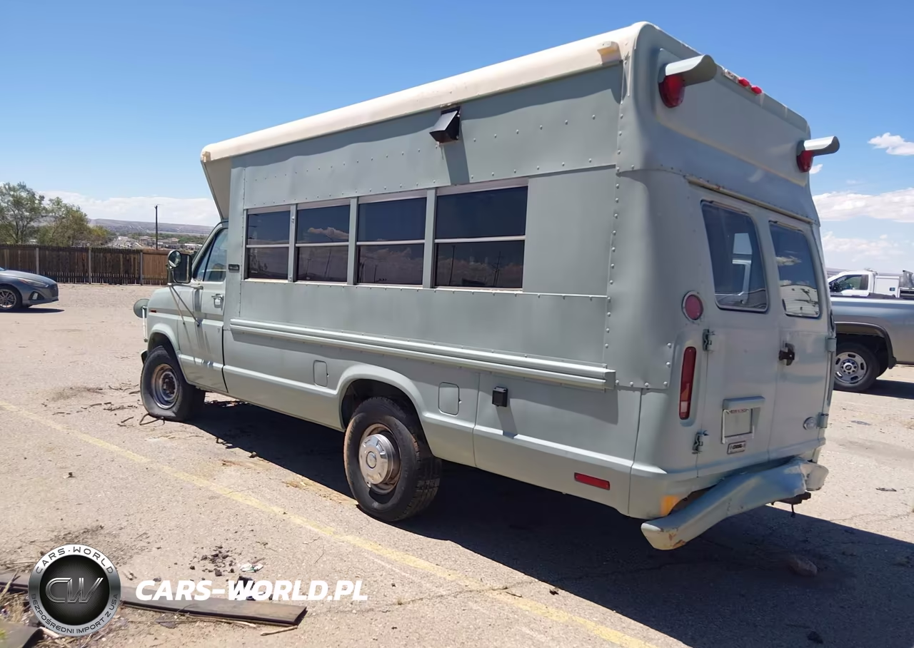1989 Ford Econoline E350 Van VIN:1FDJE34H1KHB05993 - 3