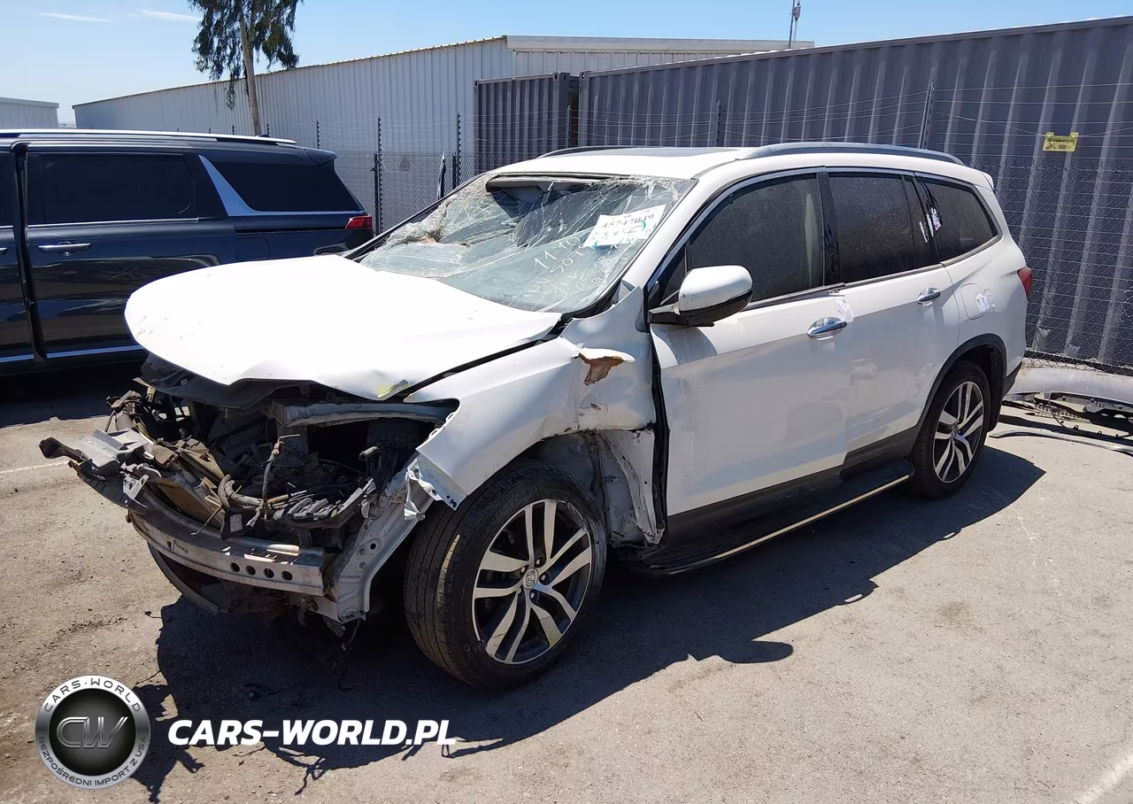 2018 Honda Pilot Elite VIN:5FNYF6H06JB003027 - 2