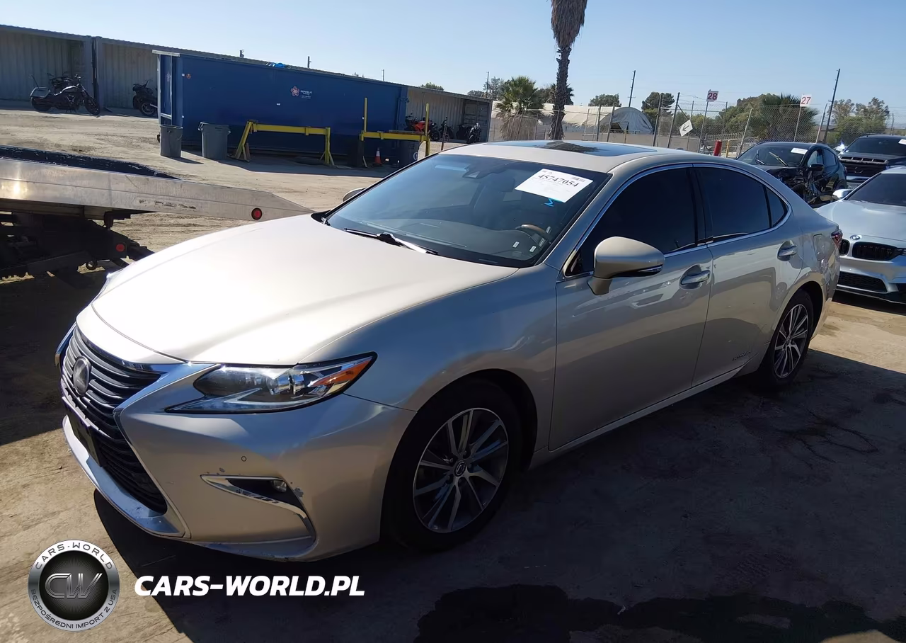 2018 Lexus Es 300H VIN:JTHBW1GG3J2187450 - 2