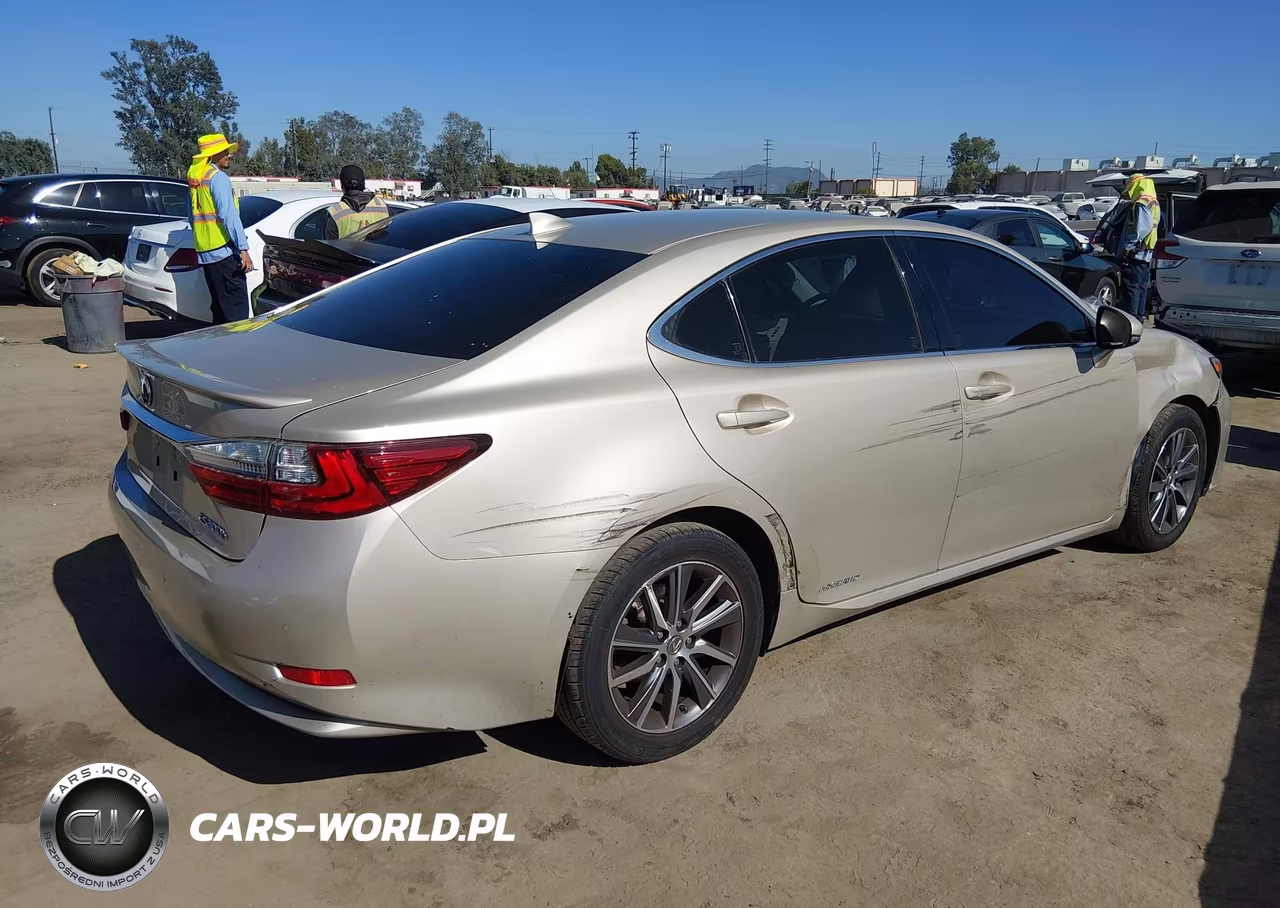 2018 Lexus Es 300H VIN:JTHBW1GG3J2187450 - 4