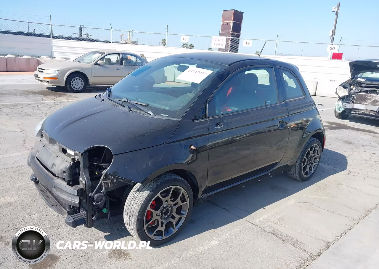 2014 Fiat 500 Sport VIN:3C3CFFBR6ET288535 - 2