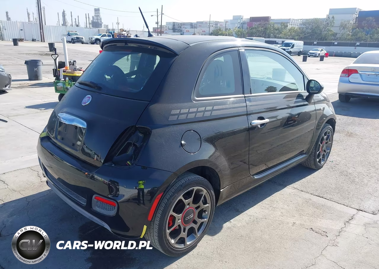 2014 Fiat 500 Sport VIN:3C3CFFBR6ET288535 - 4