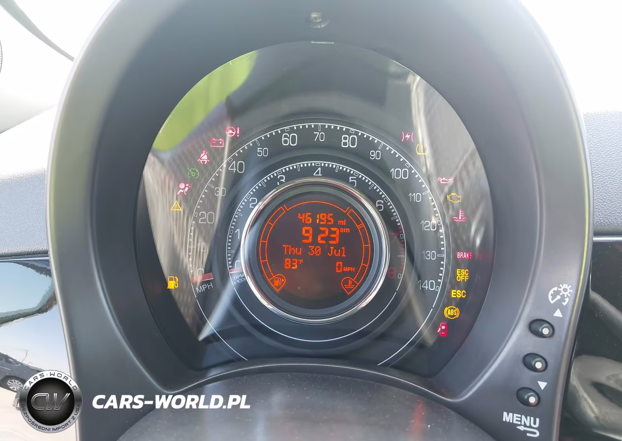 2014 Fiat 500 Sport VIN:3C3CFFBR6ET288535 - 7