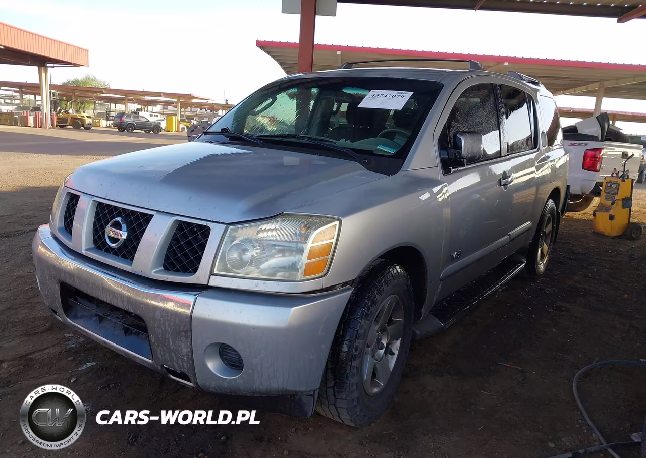 2007 Nissan Armada Se VIN:5N1AA08AX7N719151 - 2