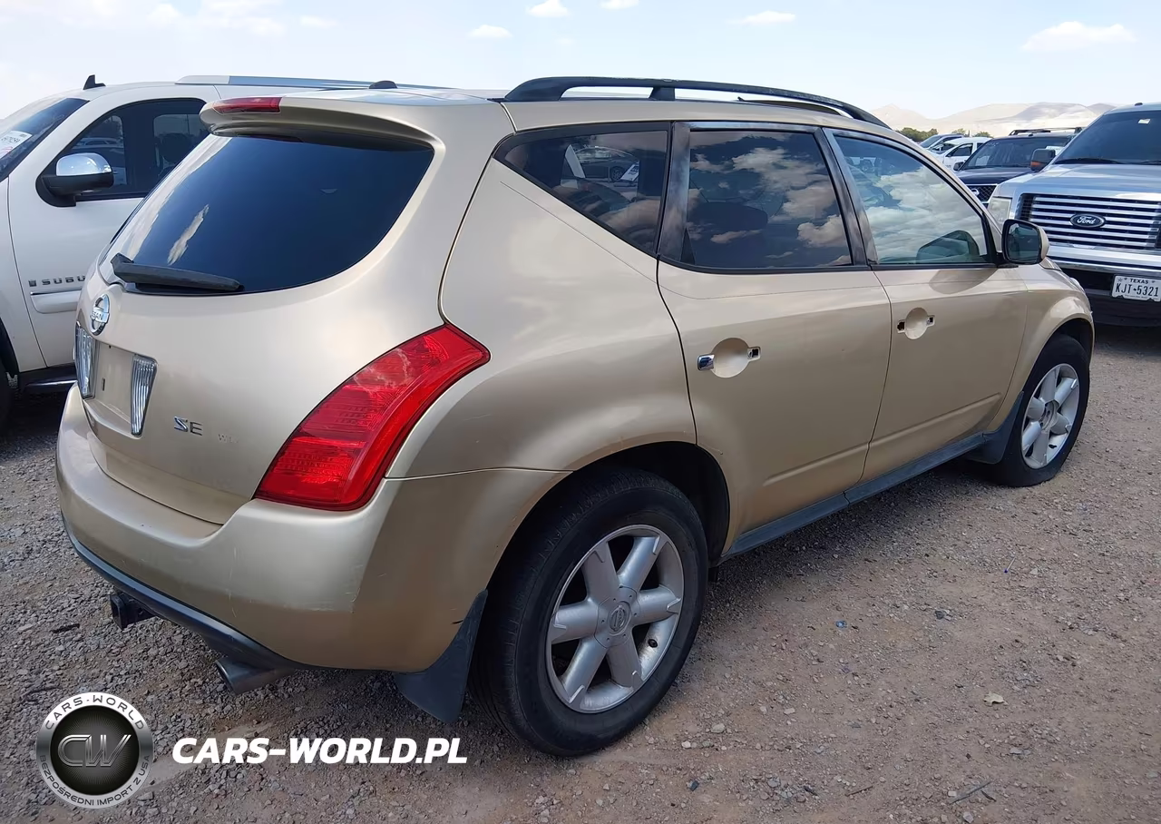 2004 Nissan Murano Se VIN:JN8AZ08W24W307308 - 4