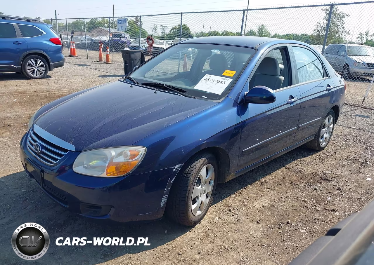 2007 Kia Spectra Ex VIN:KNAFE121175465226 - 2