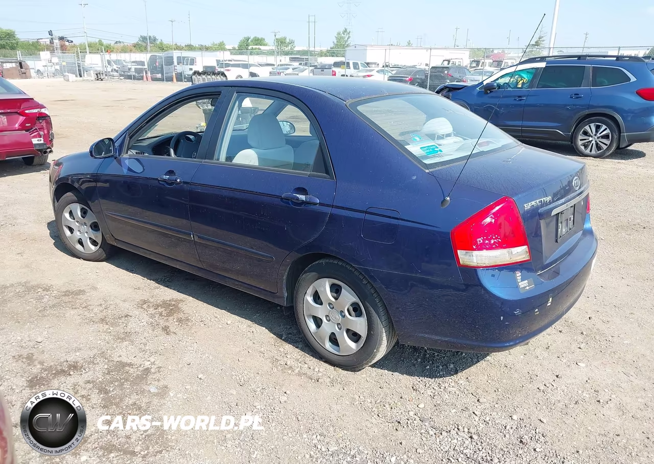 2007 Kia Spectra Ex VIN:KNAFE121175465226 - 3