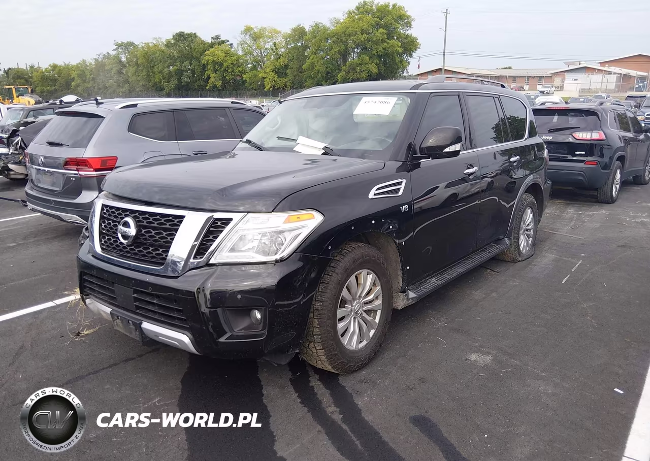 2018 Nissan Armada Sv VIN:JN8AY2NC6J9556732 - 2