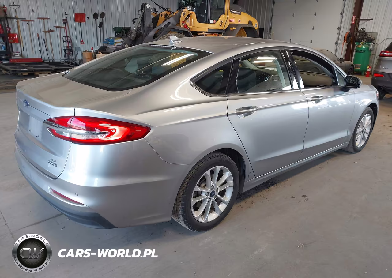 2020 Ford Fusion Hybrid Se VIN:3FA6P0LU7LR263939 - 4