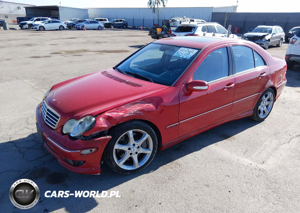 2007 Mercedes-Benz C 230 Sport VIN:WDBRF52HX7F855817 - 2