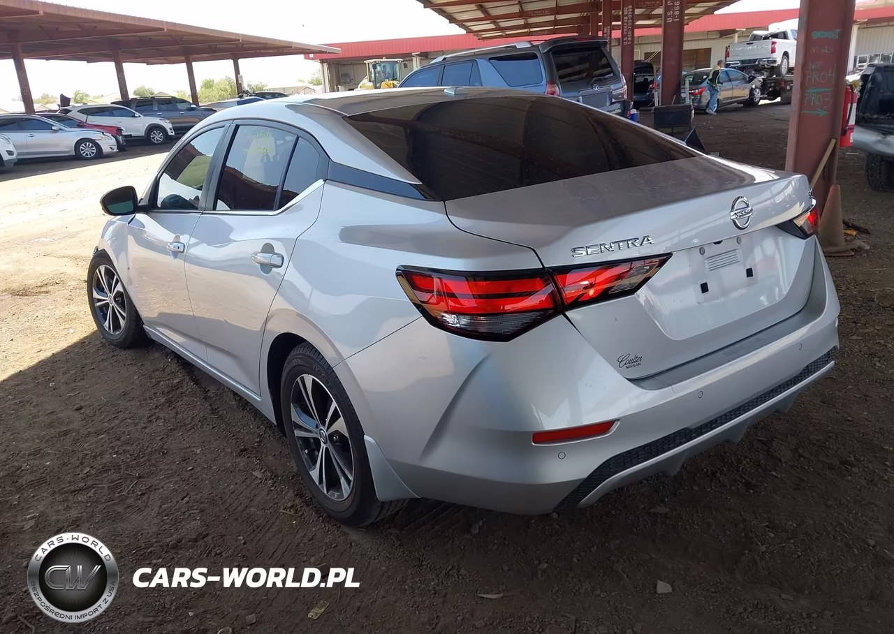 2020 Nissan Sentra Sv Xtronic Cvt VIN:3N1AB8CV9LY279398 - 3