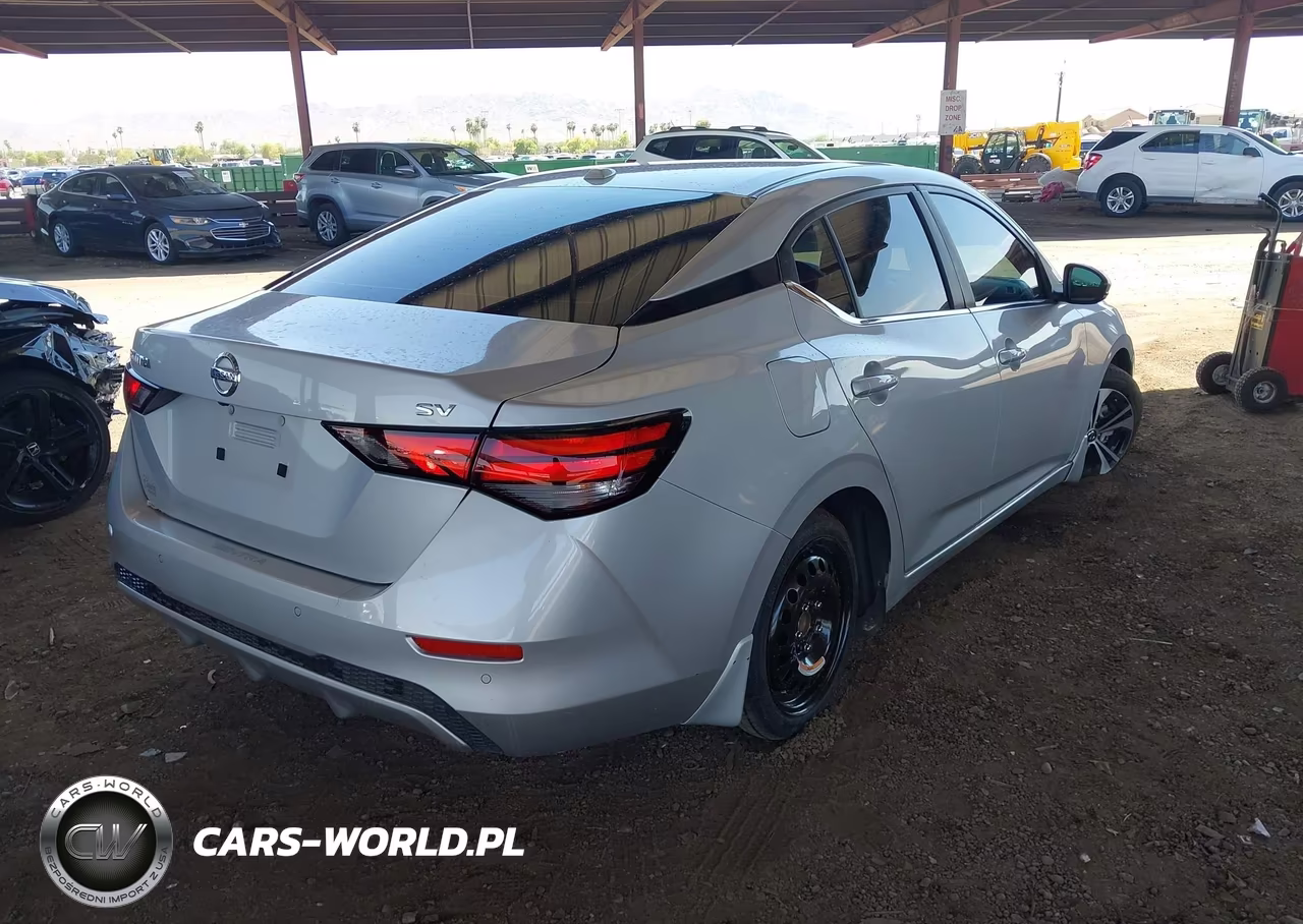 2020 Nissan Sentra Sv Xtronic Cvt VIN:3N1AB8CV9LY279398 - 4