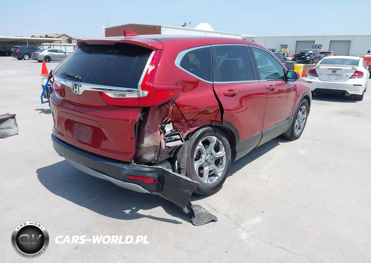 2018 Honda Cr-V Ex-L-Ex-L Navi VIN:2HKRW1H8XJH500547 - 4