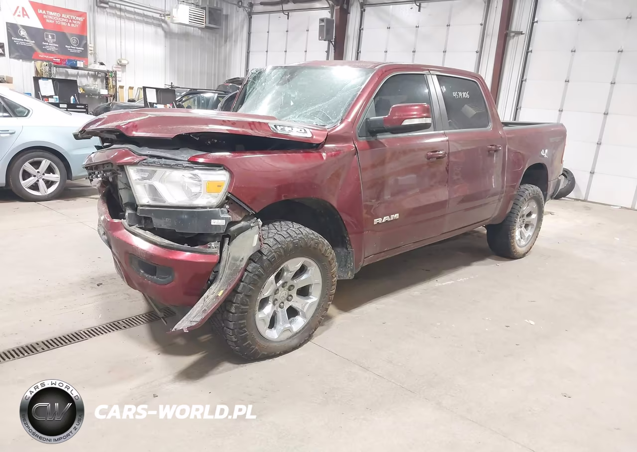 2022 Ram 1500 Big Horn-Lone Star VIN:1C6SRFFTXNN449285 - 2