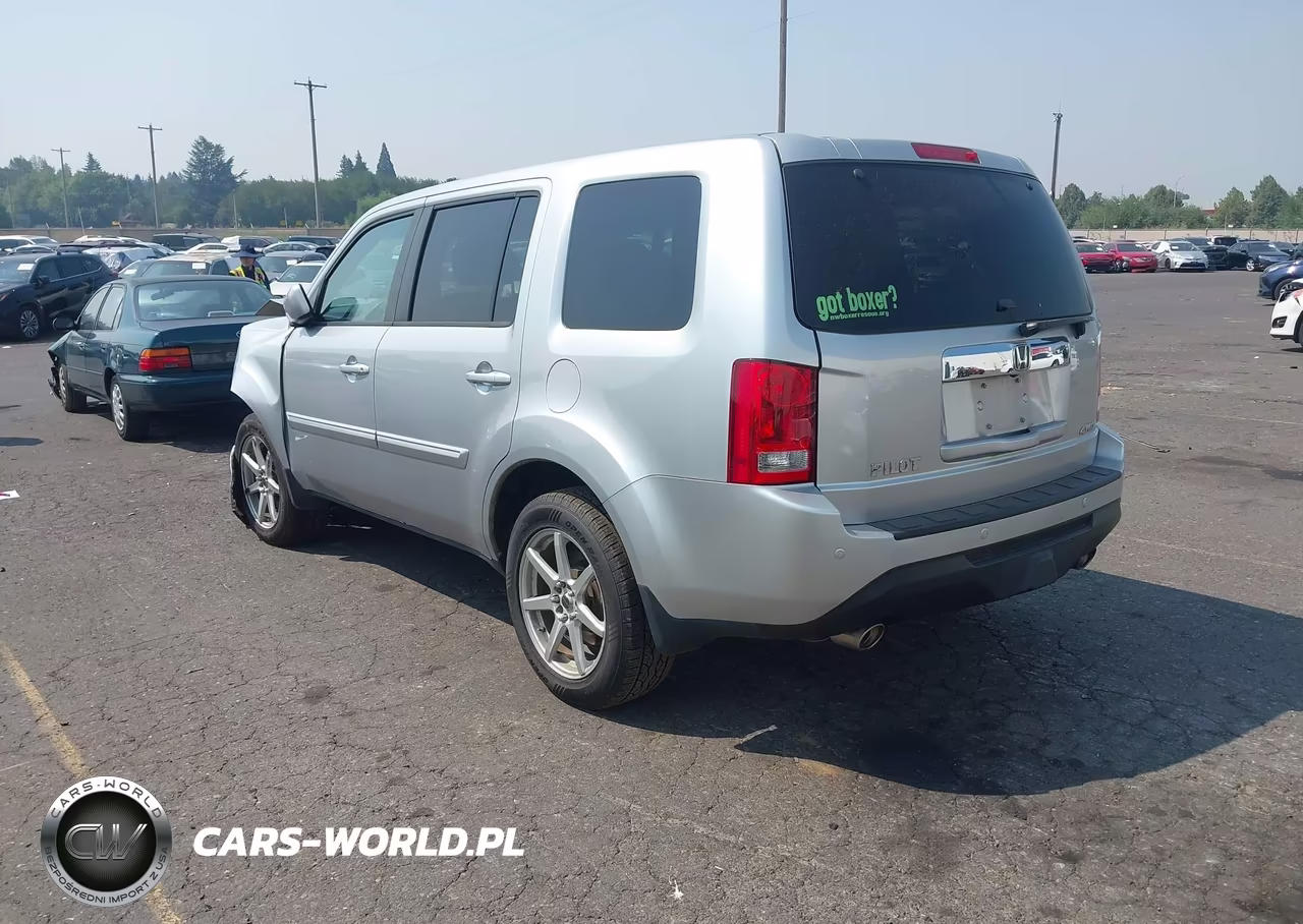2013 Honda Pilot Ex-L VIN:5FNYF4H71DB016564 - 3