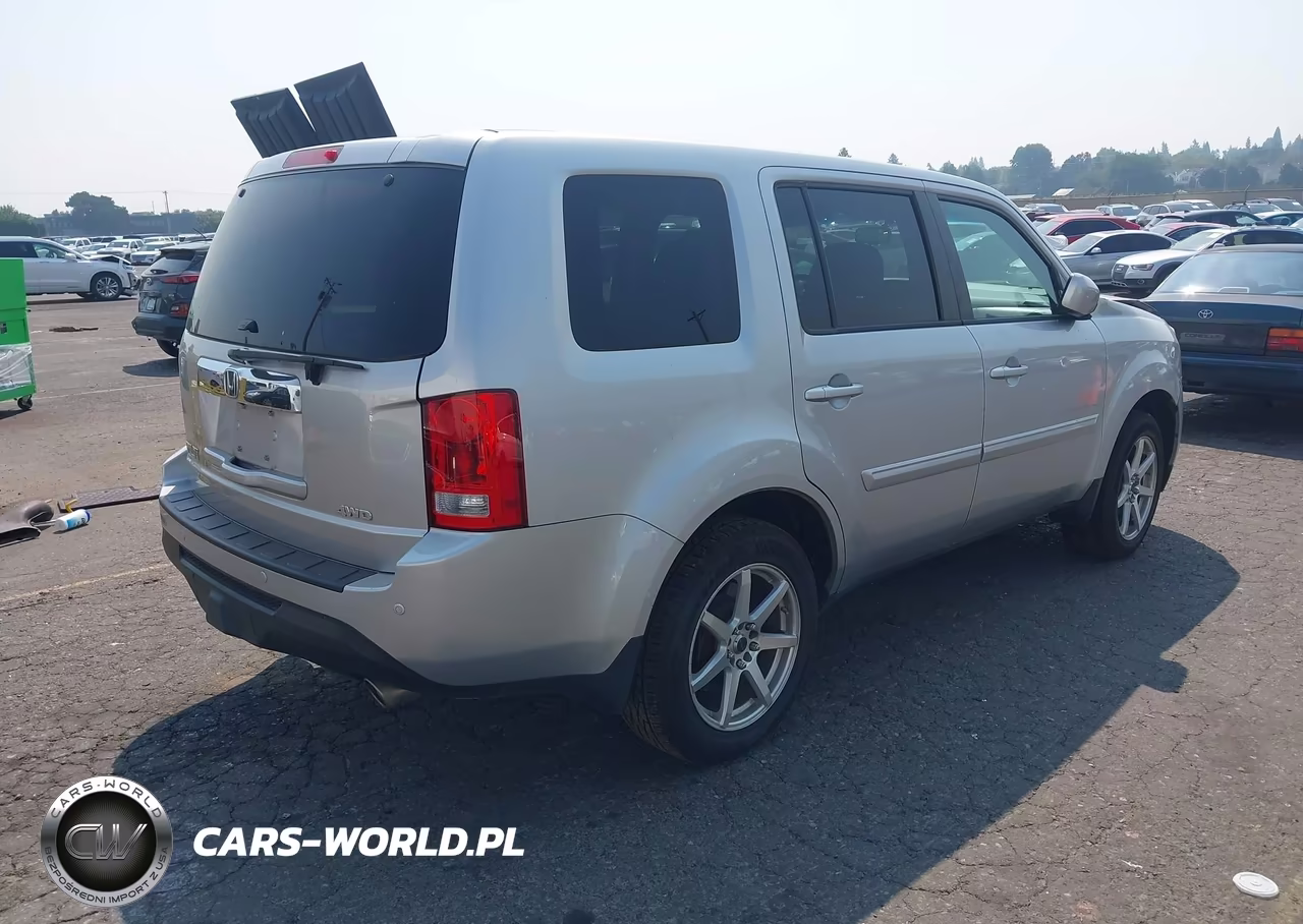 2013 Honda Pilot Ex-L VIN:5FNYF4H71DB016564 - 4