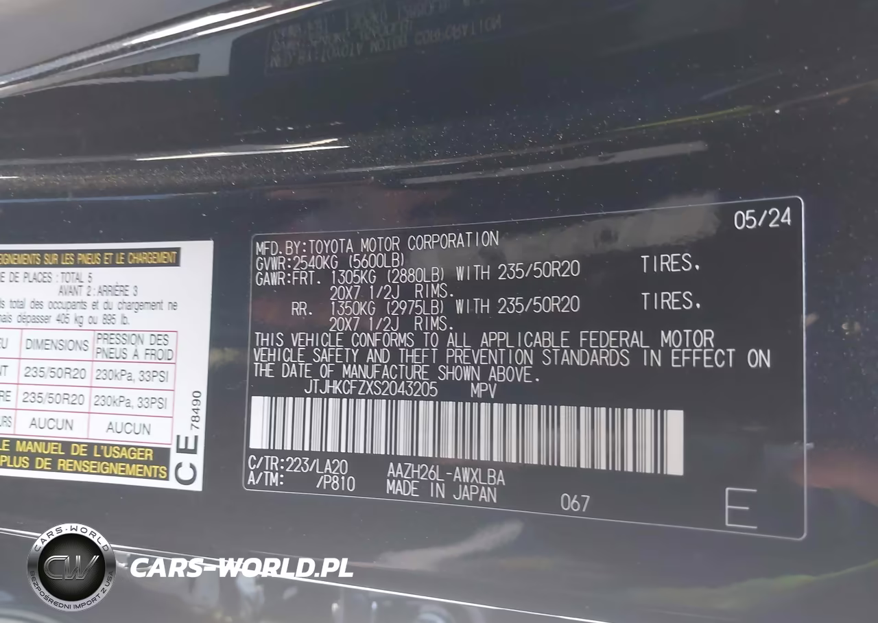 2025 Lexus Nx 450H+ Luxury VIN:JTJHKCFZXS2043205 - 9