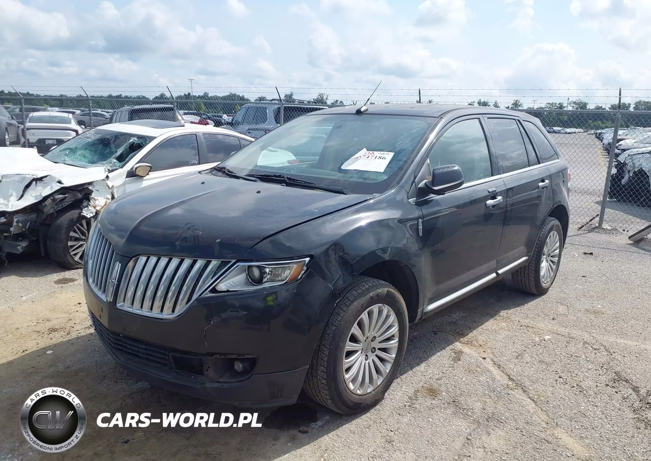 2013 Lincoln Mkx VIN:2LMDJ6JK9DBL04627 - 2
