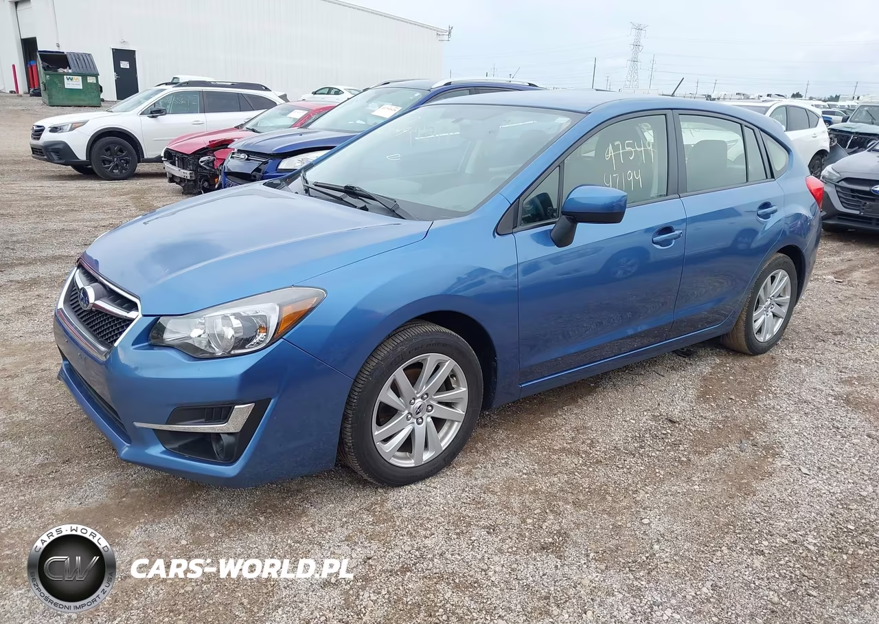 2015 Subaru Impreza 2.0I Premium VIN:JF1GPAC63FH274714 - 2