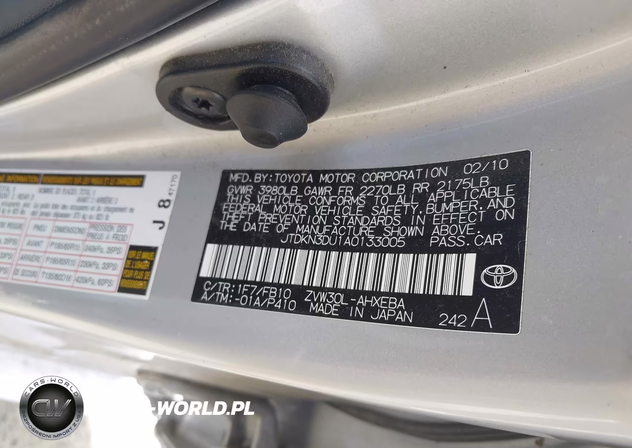 2010 Toyota Prius Ii VIN:JTDKN3DU1A0133005 - 9