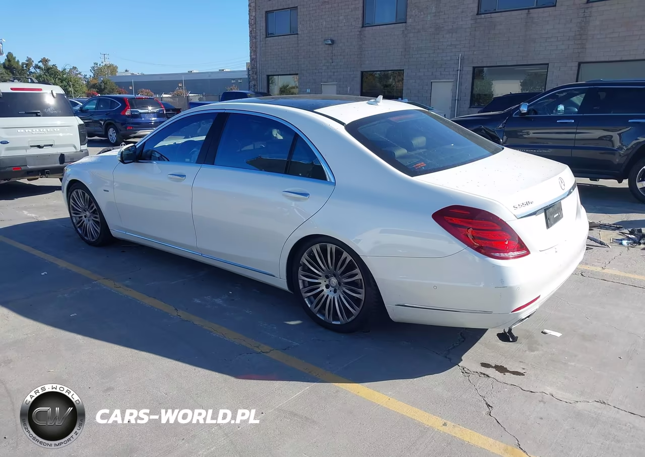 2017 Mercedes-Benz S 550E Plug-In Hybrid VIN:WDDUG6DBXHA316111 - 3