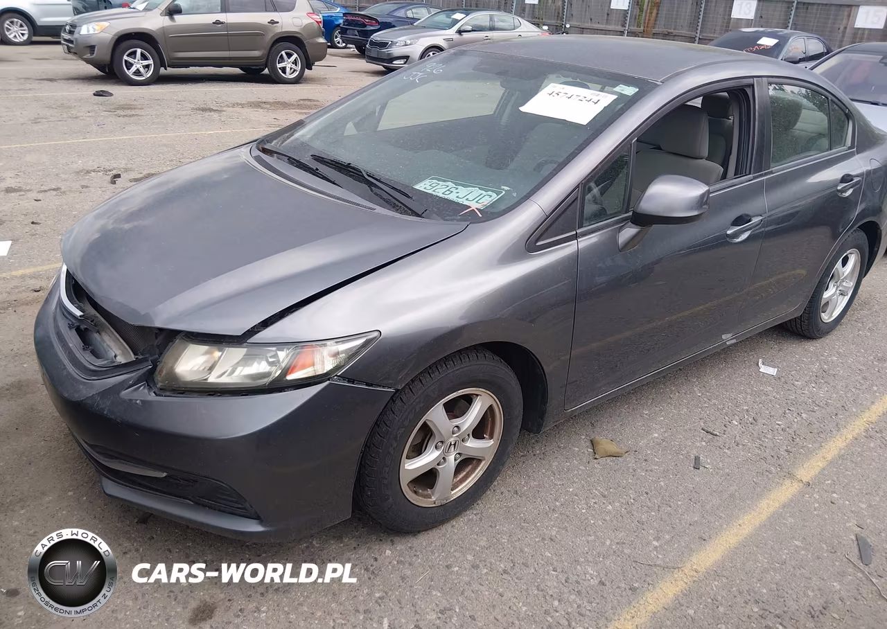 2013 Honda Civic Natural Gas VIN:19XFB5F50DE000503 - 2