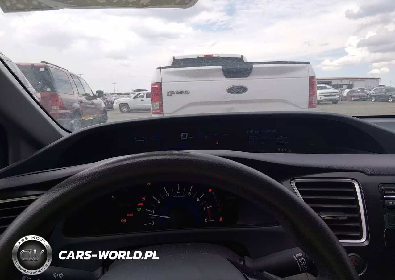 2013 Honda Civic Natural Gas VIN:19XFB5F50DE000503 - 7