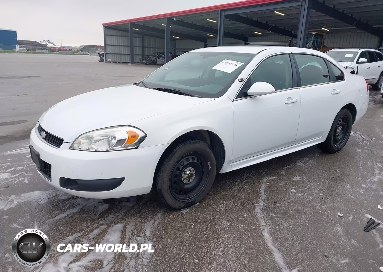 2013 Chevrolet Impala Police VIN:2G1WD5E34D1242081 - 2