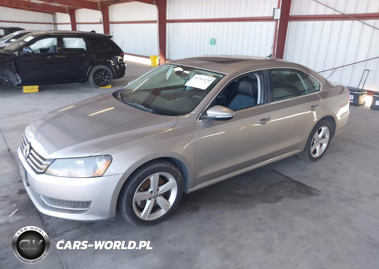 2012 Volkswagen Passat 2.5L Se VIN:1VWBP7A34CC098603 - 2